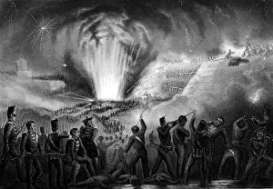 Badajoz Gallery: Storming of Badajoz, Spain, Peninsular War, 6 April 1812