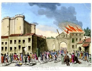 Bastille Prints: Storming of the Bastille, French Revolution, Paris, 1789