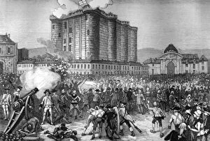 Images Dated 21st September 2009: Storming of the Bastille, Paris, 14th July 1789 (1882-1884)