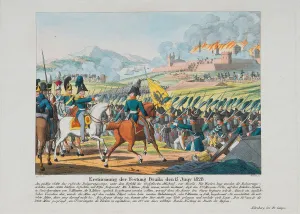 Campe Prints: The storming the Brailov fortress on June 15