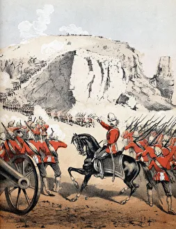 Sir Robert Napier Gallery: The storming of Magdala, Ethiopia, 13 April 1868