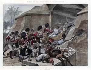 Rifleman Prints: The storming of Seringapatam resulting in the death of Tippu Sultan