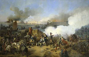 Storming of the Swedish Noteburg Fortress by Russian Troops, 11 October 1702 (1846). Artist: Alexander von Kotzebue Storming of the Swedish Noteburg Fortress by Russian Troops, 11 October 1702 (1846). Artist: Alexander von Kotzebue