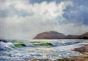 Images Dated 13th June 2008: A Stormy Day near Llandudno, Wales, 1924-1926. Artist: FC Varley