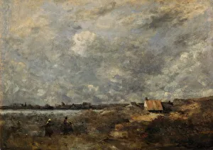 Pas De Calais Prints: Stormy Weather. Pas de Calais, c. 1870. Artist: Corot, Jean-Baptiste Camille (1796-1875)