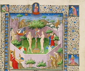 Expulsion From The Paradise Prints: The Story of Adam and Eve, ca 1413-1415