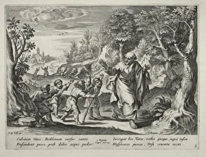 The Story of Elisha, 1643. Creator: Nicolaes Rijckmans (Flemish, 1616-)