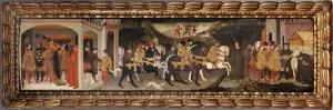 Modena Prints: The Story of Griselda, c. 1440. Creator: Apollonio di Giovanni di Tommaso (ca. 1415-1465)