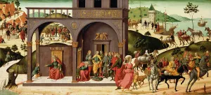 Pack Animals Prints: The Story of Joseph, about 1485. Creator: Biagio d'Antonio