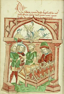 Shrines Prints: The Story of the Two Men and the Two Shrines; Barlaam und Josaphat