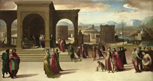 Domenico 1486 1551 Gallery: The Story of Papirius, Mid of 1520s. Artist: Beccafumi, Domenico (1486-1551)