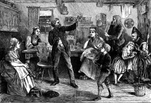 Crescent Moon Prints: The Story of Sedan: Fighting his Battles o'er Again, 1871. Creator: Joseph Swain