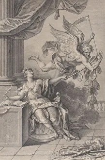 Charles Nicolas Cochin Collection: The Story that Stops Time (L Histoire qui arrete le temps), 1708-54