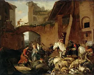 Carl Prints: Story of Tobias, 1660. Creator: Carl Borromaus Andreas Ruthart