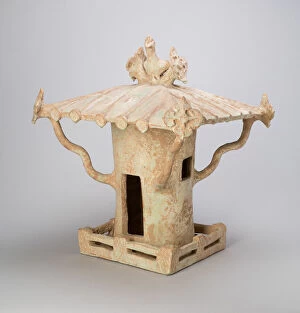 Top Story of a Tower (Tomb Model), Eastern Han dynasty (A.D.25-220). Creator: Unknown