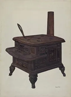File George Prints: Stove (Model), c. 1939. Creator: George File
