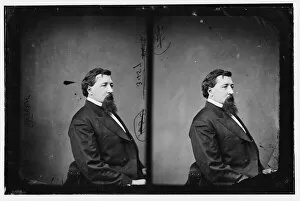 Diptych Collection: Stover, Hon. John Hubler of Missouri, 40th Congress, between 1860 and 1870. Creator: Unknown