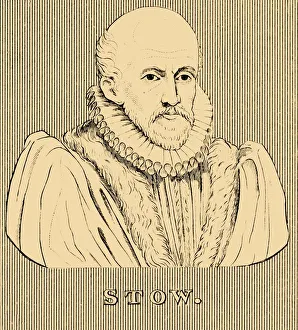 J Cumming Gallery: Stow, (c1524-1605), 1830. Creator: Unknown