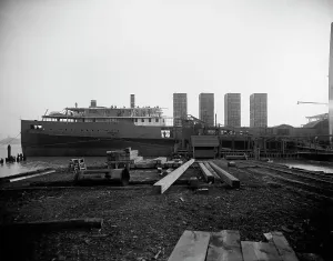 Dockyard Prints: Str. Seeandbee, 1912 Dec 7. Creator: William H. Jackson