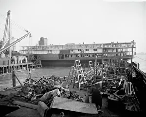 Dockyard Prints: Str. Seeandbee, 1912 Dec 7. Creator: William H. Jackson