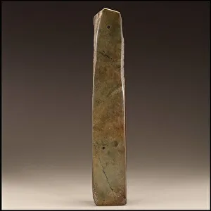 Chisel Prints: Straight chisel (gui), Shang dynasty, ca. 1600-1050 BCE. Creator: Unknown
