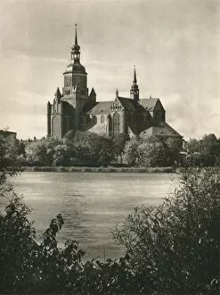 Stralslund - Marienkirche, 1931. Artist: Kurt Hielscher