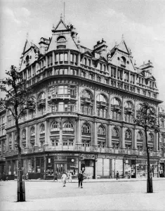 Strand building that houses the office of the Thames Conservancy, 1926-1927. Artist: McLeish