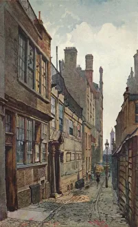Strand Lane, Looking Towards The River, 1926. Artist: John Crowther Strand Lane, Looking Towards The River, 1926. Artist: John Crowther
