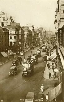 Omnibus Collection: The Strand, London, 1929. Creator: Unknown