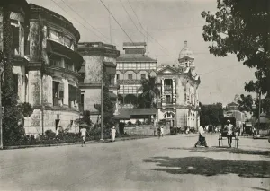 Rowe And Co Prints: Strand Road, Rangoon. - Post Office