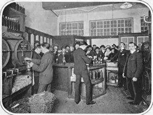 Sims Collection: A Strand wine bar, London c1903 (1903)