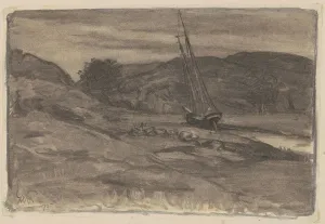 Hunt William Morris Prints: Stranded, 1875. Creator: William Morris Hunt
