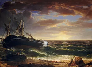 The Stranded Ship, 1844. Creator: Asher Brown Durand