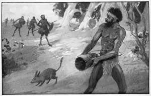 When the strange-looking blackfellows were close to him, Yoonecara released the bandicoot, 1923