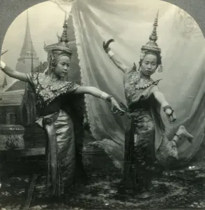 To Strange Music Glittering Little Figures Like These Dance in Temples and Palaces in Siam