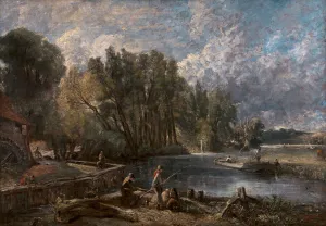 Mill Prints: Stratford Mill, 1819 to 1820. Creator: John Constable
