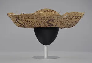 Sombreros Prints: Straw sombrero hat associated with Civil Rights campaign, Camden, Alabama, 1971-1972