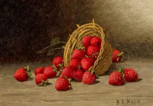 Ripe Prints: Strawberries, about 1870. Creator: Barton Stone Hays