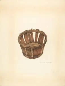 Strawberries Prints: Strawberry Basket, c. 1937. Creator: William Spiecker