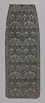 Arts Crafts Movement Collection: Strawberry Thief (Furnishing Fabric), England, 1883 (produced 1890s)