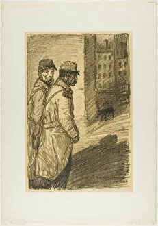 Shadow Collection: Stray Dogs, 1915. Creator: Theophile Alexandre Steinlen