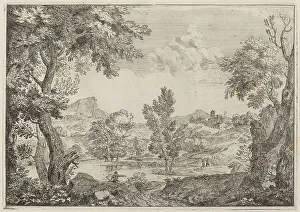 Crescenzio Onofri Prints: The Stream, 1696. Creator: Crescenzio Onofri
