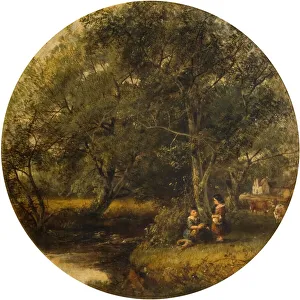The Stream, 1875. Creator: James Baylis Allen