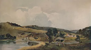 Peter De Prints: The Mill Stream, 19th century, (1935). Artist: Peter de Wint