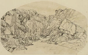 Gorge Gallery: Stream in a Gorge, n.d. Creator: Rodolphe Bresdin