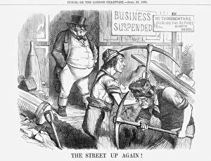 Edward Stanley Gallery: The Street Up Again!, 1859