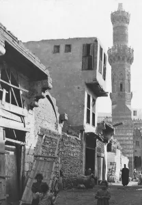 Newton Co Prints: A street in Cairo, Egypt, c1890. Artist: Newton & Co