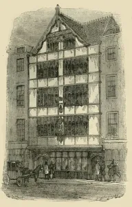 Street Front of Crosby Hall, c1872. Creator: Unknown