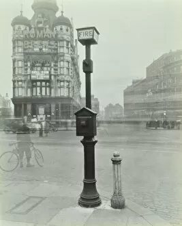 Blur Gallery: Street fire alarm, Southwark, London, 1932