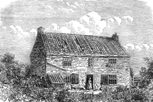Centenary Prints: Street House, Wylam, the birthplace of George Stephenson, 1881. Creator: Unknown